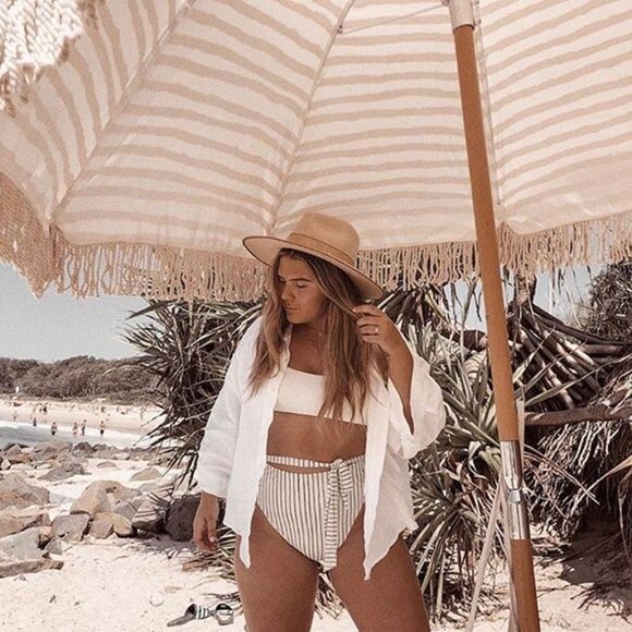 Vitamin A LOLA High Leg Waist Bikini Bottom - Picture 7 of 13